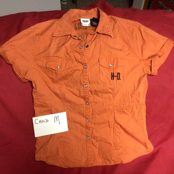 Childs HARLEY DAVIDSON shirt - Picture 1 of 2